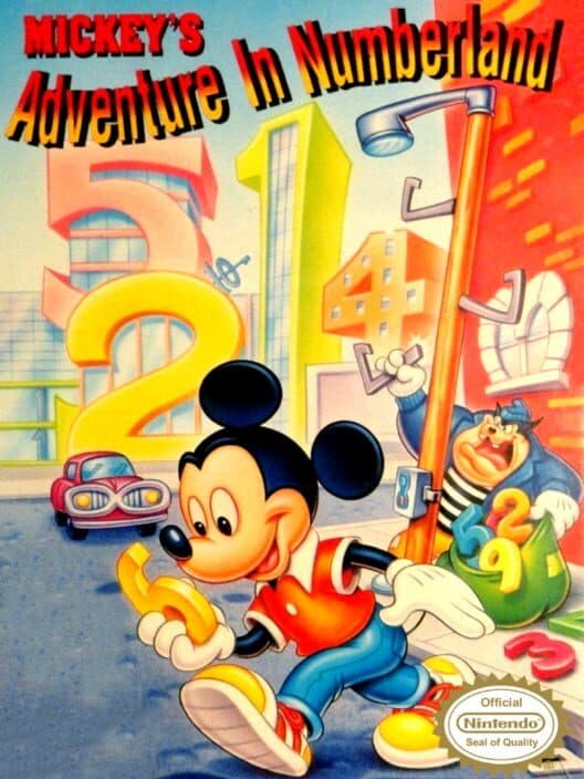 Обложка Mickey's Adventure in Numberland