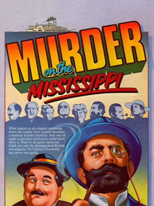 Обложка Murder on the Mississippi