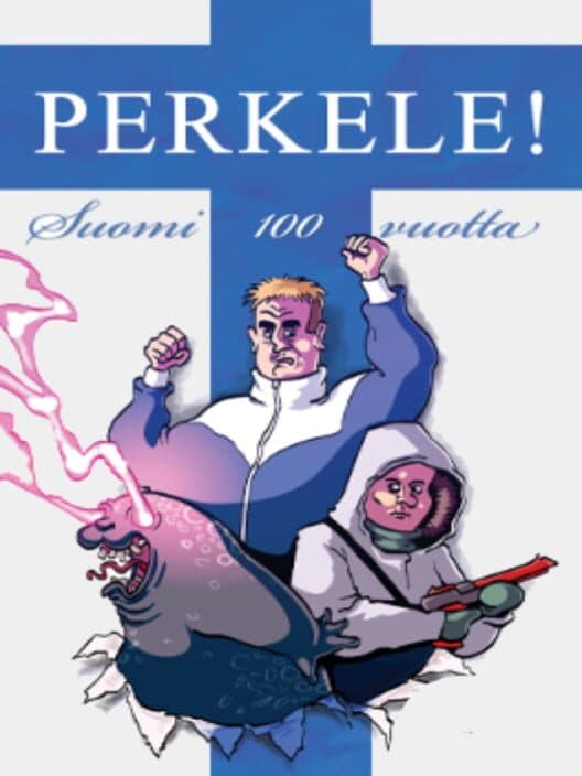 Обложка Perkele! Suomi 100 vuotta