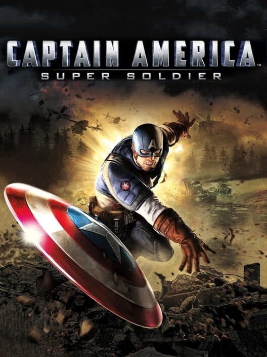 Обложка Captain America: Super Soldier