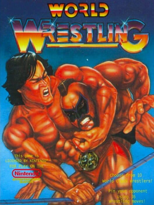Обложка Tecmo World Wrestling