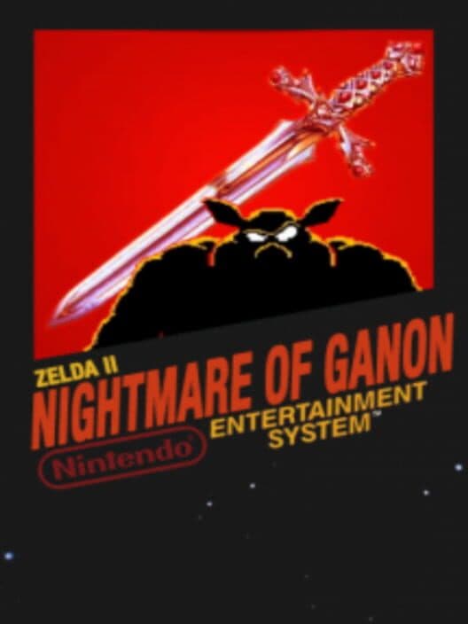 Обложка Zelda II: The Nightmare of Ganon
