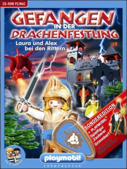 Обложка Gefangen in der Drachenfestung