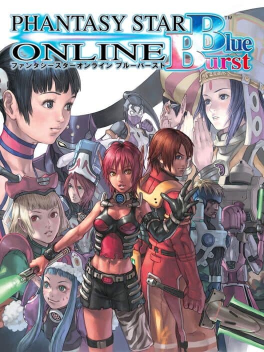 Обложка Phantasy Star Online Blue Burst