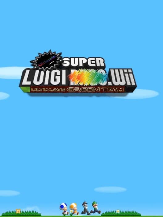 Обложка Ultimate Super Luigi Wii: Ultimate Green Team