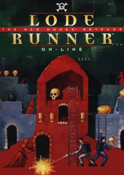 Обложка Lode Runner On-Line: The Mad Monks' Revenge