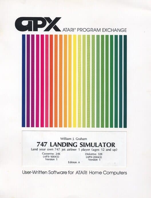 Обложка 747 Landing Simulator