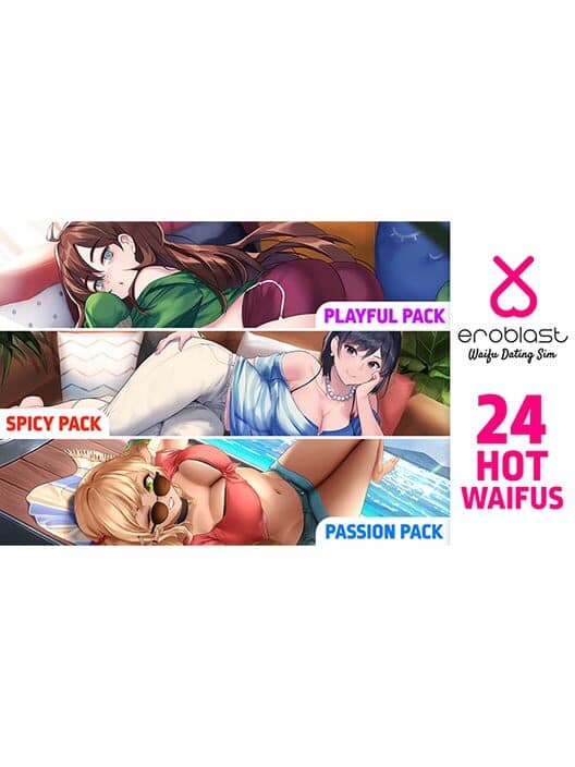 Обложка Eroblast: 24 Hot Waifus