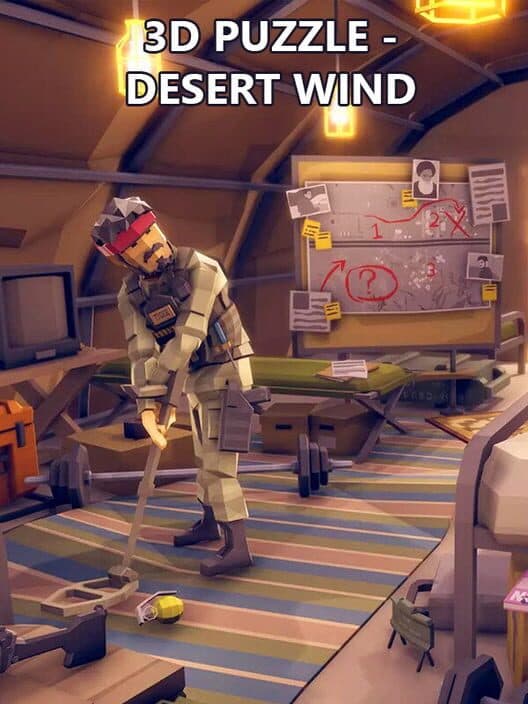 Обложка 3D Puzzle: Desert Wind