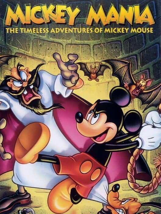 Обложка Mickey Mania: The Timeless Adventures of Mickey Mouse