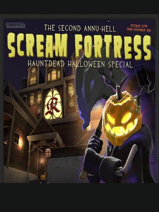 Обложка Team Fortress 2: The Second Annu-Hell Scream Fortress Hauntdead Halloween Special