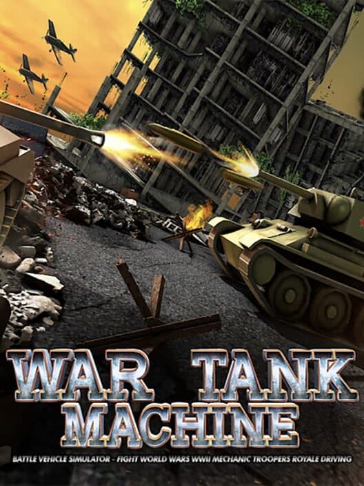 Обложка War Tank Machine Battle Vehicle Simulator