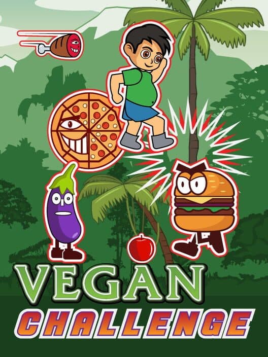 Обложка Vegan Challenge
