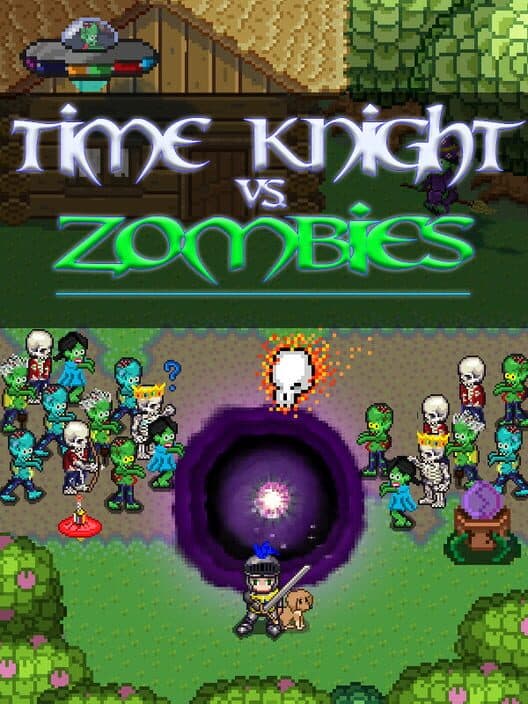 Обложка Time Knight vs. Zombies
