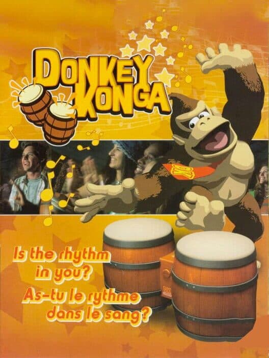 Обложка Donkey Konga