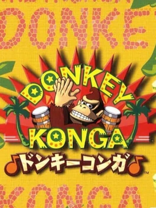 Обложка Donkey Konga