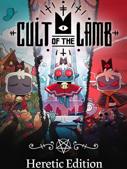 Обложка Cult of the Lamb: Heretic Edition