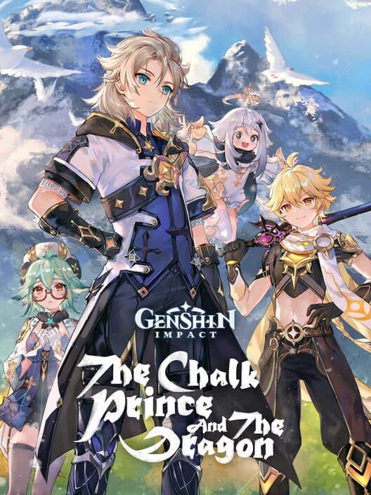 Обложка Genshin Impact: The Chalk Prince and the Dragon