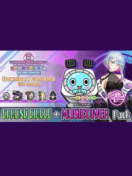 Обложка Groove Coaster: Wai Wai Party!!!! - Chrono Circle + Music Diver Pack