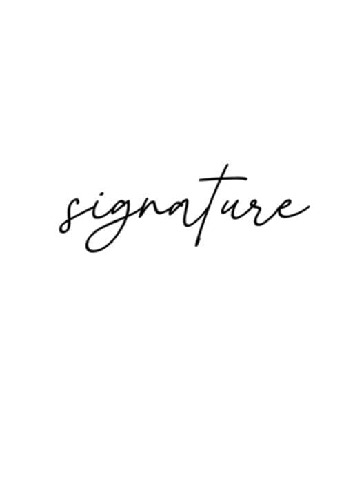 Обложка Signature