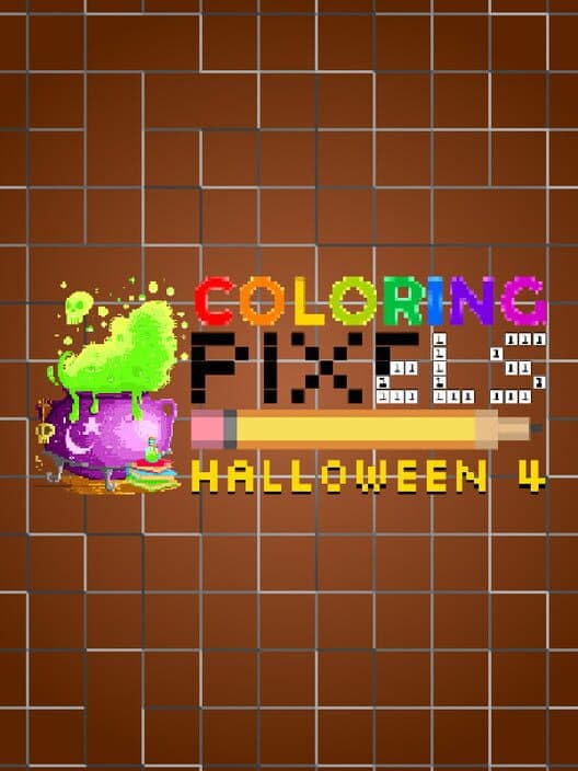 Обложка Coloring Pixels: Halloween 4 Pack
