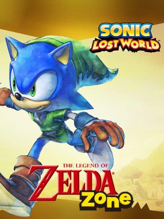 Обложка Sonic Lost World: The Legend of Zelda Zone