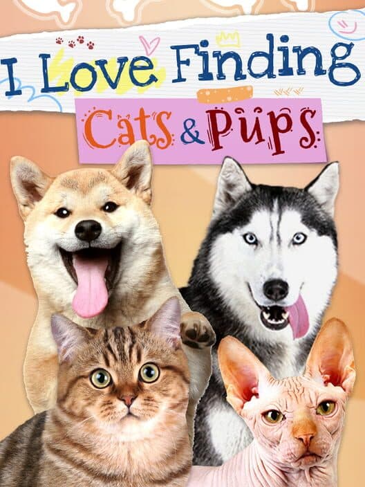 Обложка I Love Finding Cats & Pups