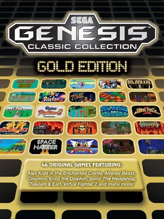 Обложка Sega Genesis Classic Collection: Gold Edition