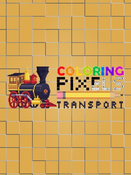 Обложка Coloring Pixels: Transport Pack