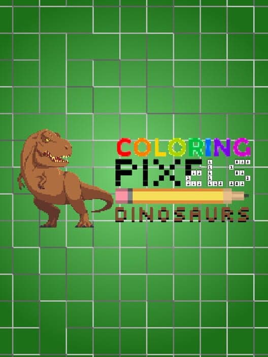 Обложка Coloring Pixels: Dinosaurs Pack