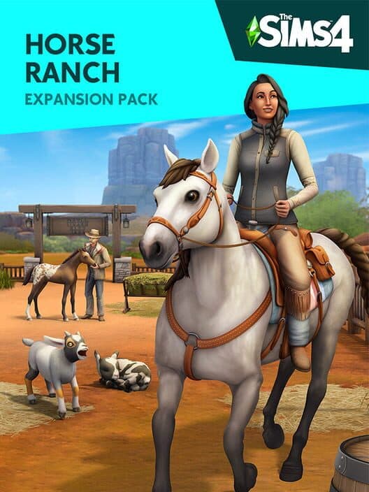 Обложка The Sims 4: Horse Ranch