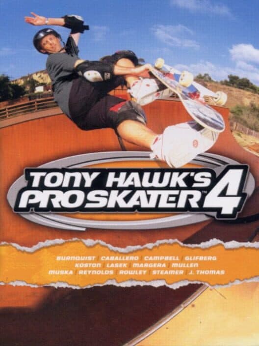 Обложка Tony Hawk's Pro Skater 4