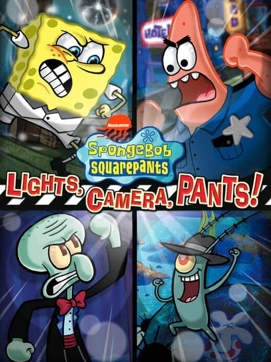 Обложка SpongeBob SquarePants: Lights, Camera, Pants!