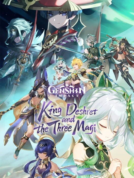 Обложка Genshin Impact: King Deshret and the Three Magi