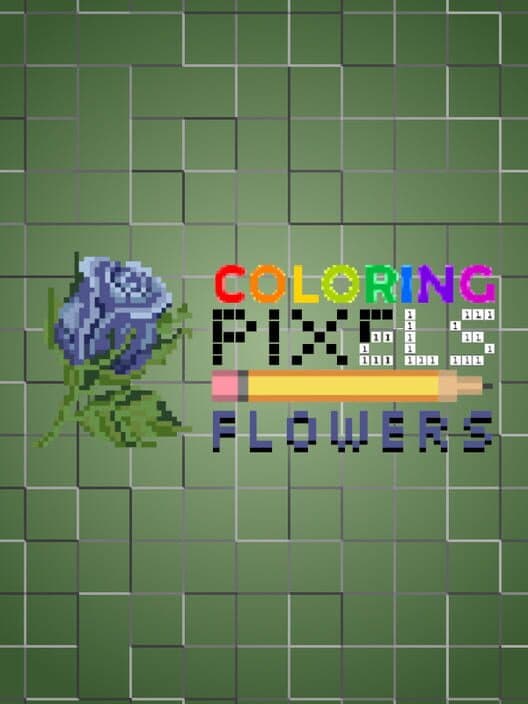 Обложка Coloring Pixels: Flowers Pack