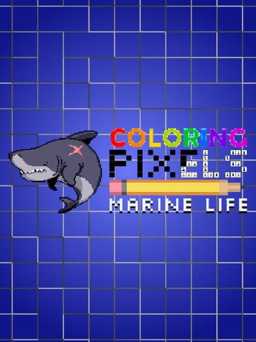 Обложка Coloring Pixels: Marine Life Pack