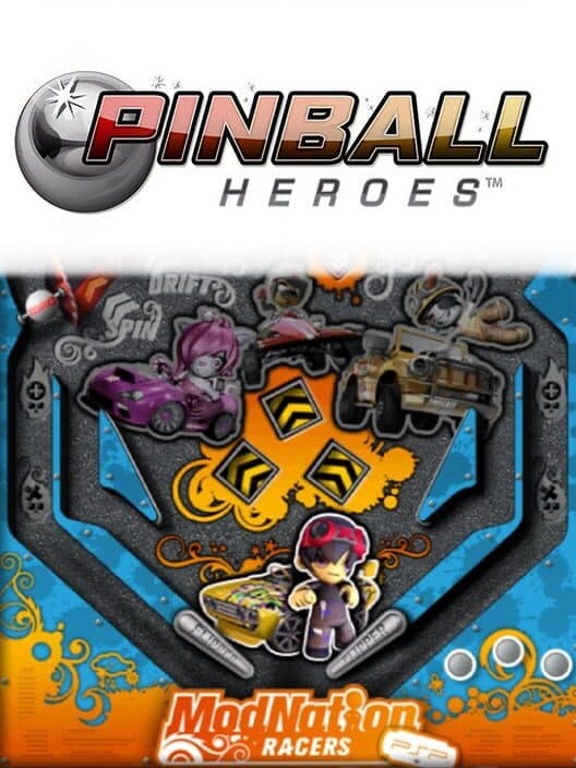 Обложка Pinball Heroes: Modnation Racers