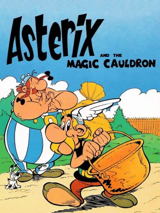 Обложка Asterix and the Magic Cauldron