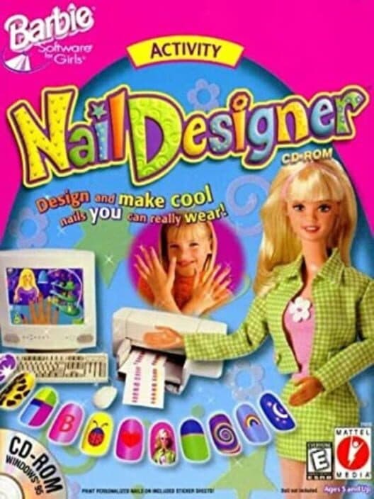 Обложка Barbie Nail Designer