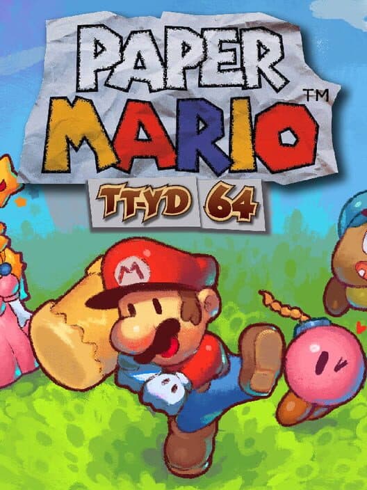 Обложка Paper Mario TTYD64