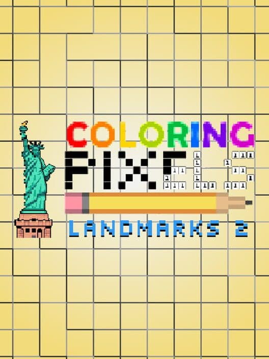 Обложка Coloring Pixels: Landmarks 2 Pack
