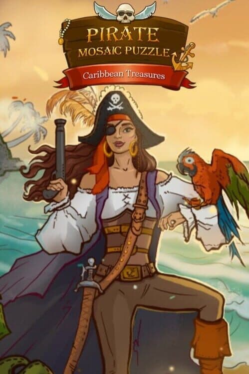 Обложка Pirate Mosaic Puzzle: Caribbean Treasures