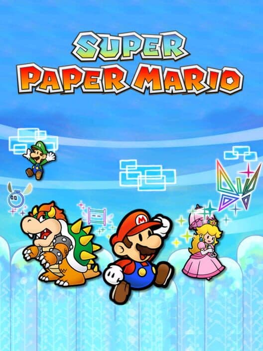 Обложка Super Paper Mario