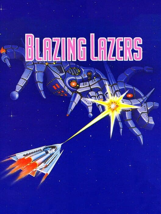 Обложка Blazing Lazers