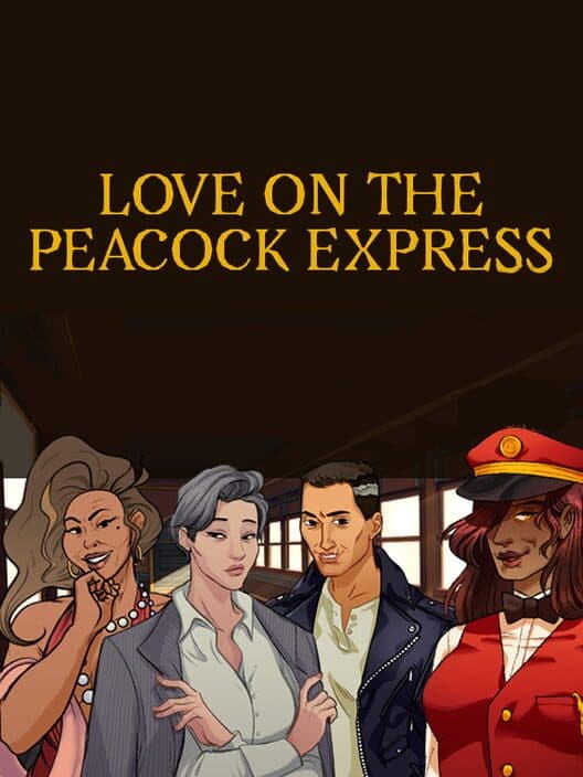 Обложка Love on the Peacock Express