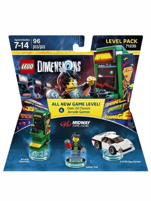 Обложка LEGO Dimensions: Midway Arcade Level Pack