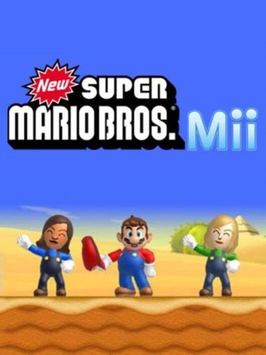 Обложка New Super Mario Bros. Mii