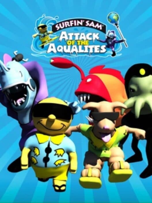 Обложка Surfin' Sam: Attack of the Aqualites