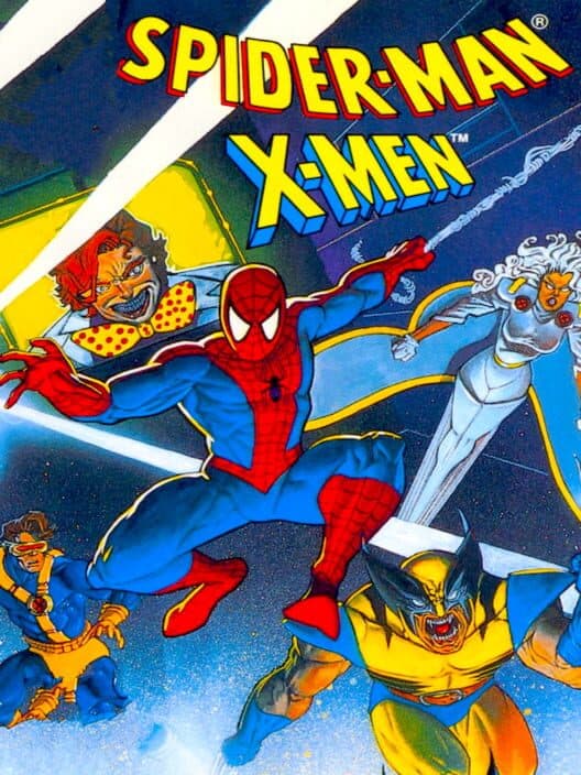 Обложка Spider-Man / X-Men: Arcade's Redux
