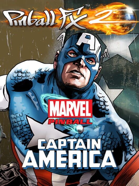 Обложка Marvel Pinball: Captain America